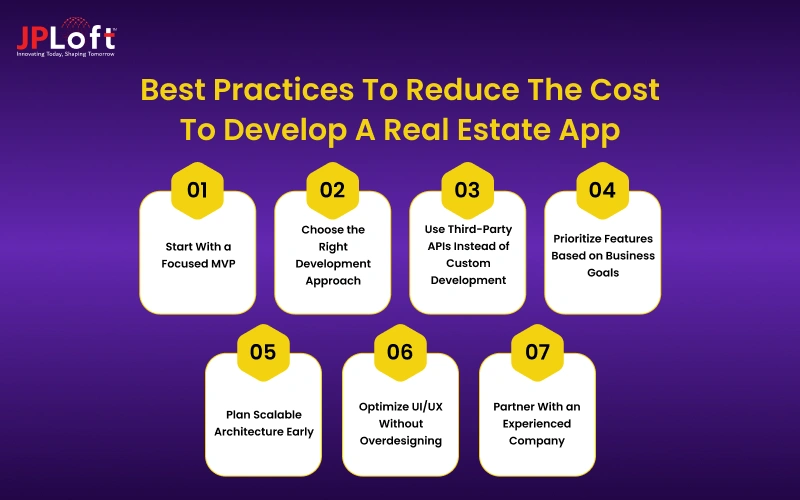 Best Practices To Reduce The Cost To Develop A Real Estate App